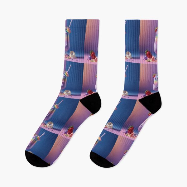 Item preview, rainbow icecream milkshake designed and sold by MrUtDesign.