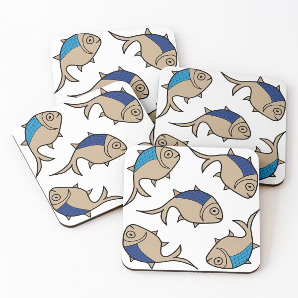 Item preview, Persian Qajar fishes - Persian (iranian) design designed and sold by Persian Pride Official.