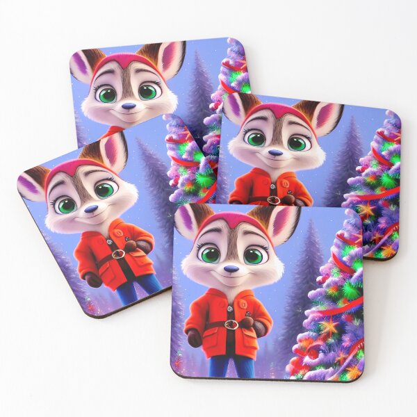 Item preview, Friendly Christmas Huskie Cub - Maxine designed and sold by LuliandFriends.