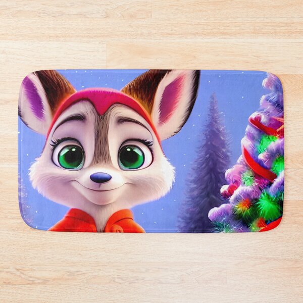 Item preview, Friendly Christmas Huskie Cub - Maxine designed and sold by LuliandFriends.