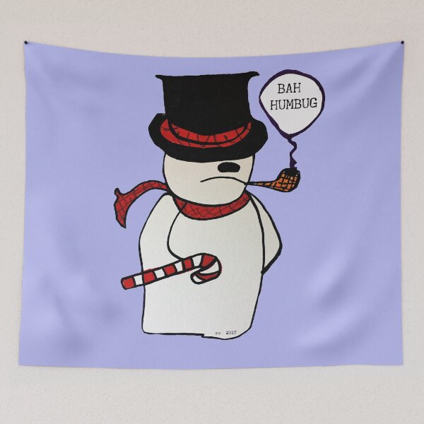 Item preview, BAH HUMBUG! sNoWMan designed and sold by Maureen Zaharie.
