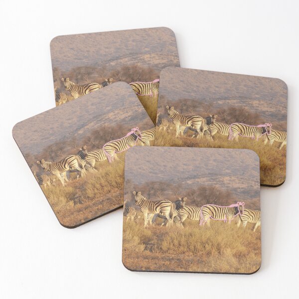 Item preview, You lookin at me? Zebras in Namibia eye the camera.  designed and sold by Cowboy Folly.
