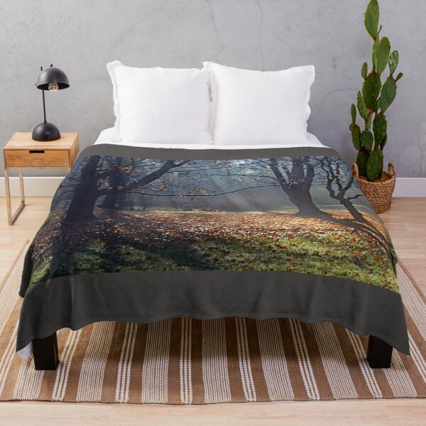 Item preview, Sunbeams And Fog In Autumn designed and sold by Deb Oppermann.