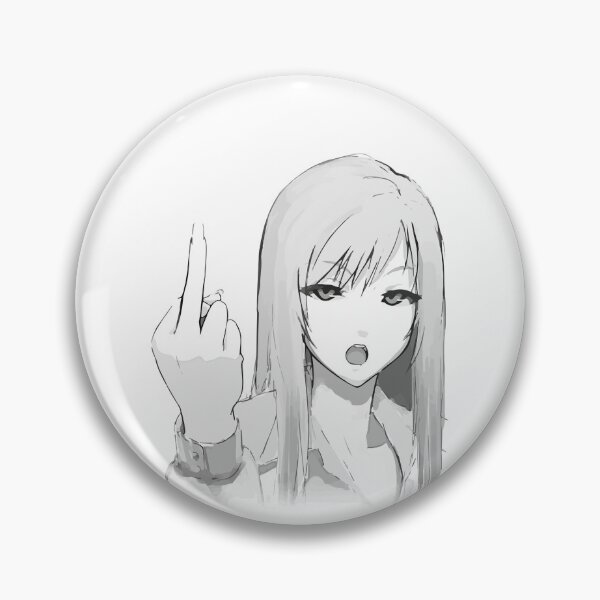 Item preview, Rude Anime Girl  designed and sold by 4foru.