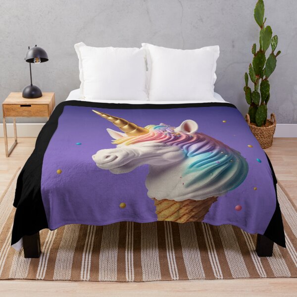 Artikelvorschau, icecream unicorn entworfen und verkauft von MrUtDesign.