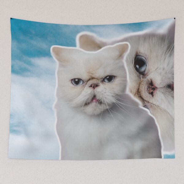 Item preview, Lord Aries Cat - Blue Sky 1 designed and sold by anafrancisconi.