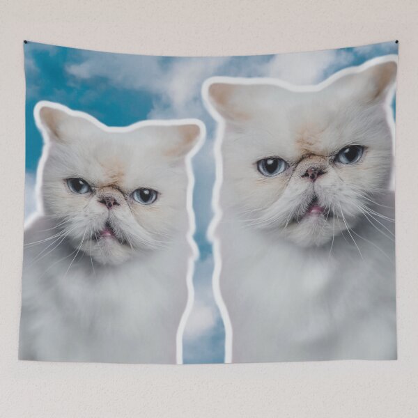 Item preview, Lord Aries Cat - Blue Sky 2 designed and sold by anafrancisconi.
