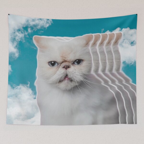 Item preview, Lord Aries Cat - Blue Sky 3 designed and sold by anafrancisconi.