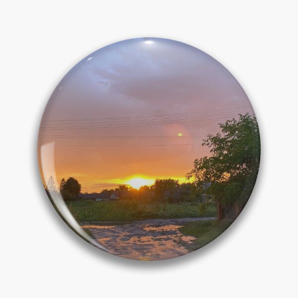 Item preview, Sunset in the rainy villarge designed and sold by Sunriseeee.