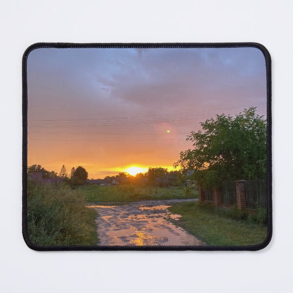 Item preview, Sunset in the rainy villarge designed and sold by Sunriseeee.
