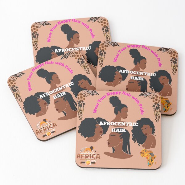 Item preview, Afrocentric Hair-Wear Your Nappy Hair with pride designed and sold by Knoosh68.
