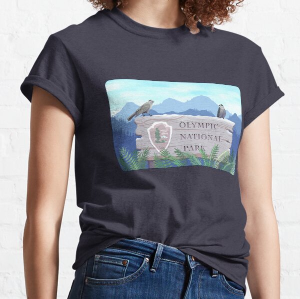 Official Washington USA Hiking Camping Nature Family Souvenir T-shirt