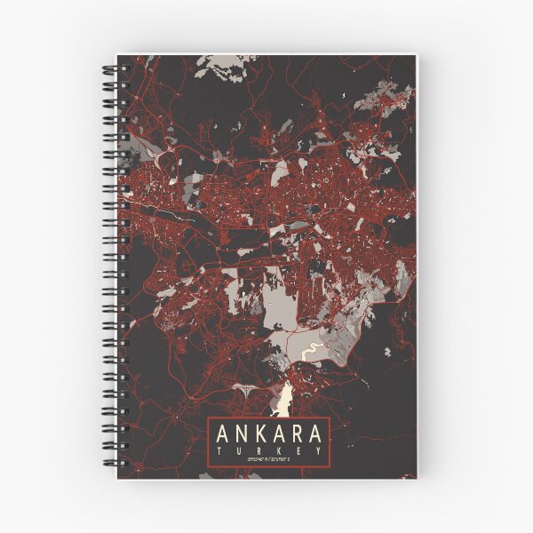 Item preview, Ankara City Map of Turkey - Vector designed and sold by deMAP.
