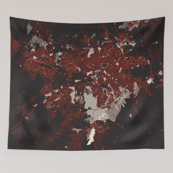 Item preview, Ankara City Map of Turkey - Vector designed and sold by deMAP.