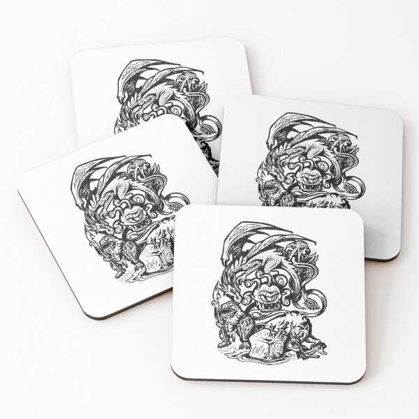 Item preview, Fantasy Creatures - (Black & White) designed and sold by RoleplayRealm.