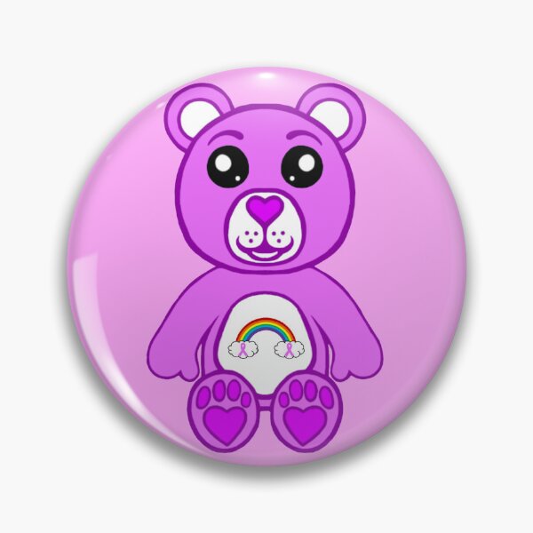 Item preview, Pink Warrior Bear 2.0 designed and sold by Chronic Illness Awareness Shop.