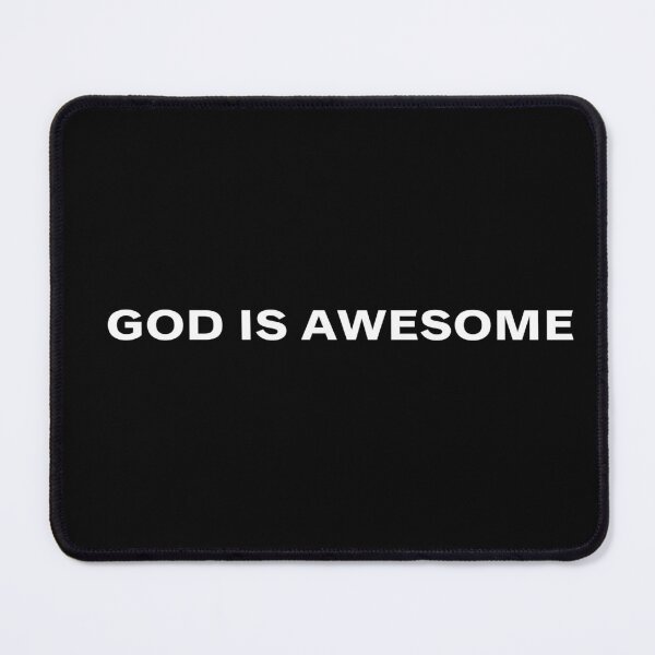 Item preview, GOD IS AWESOME designed and sold by punkstatik.