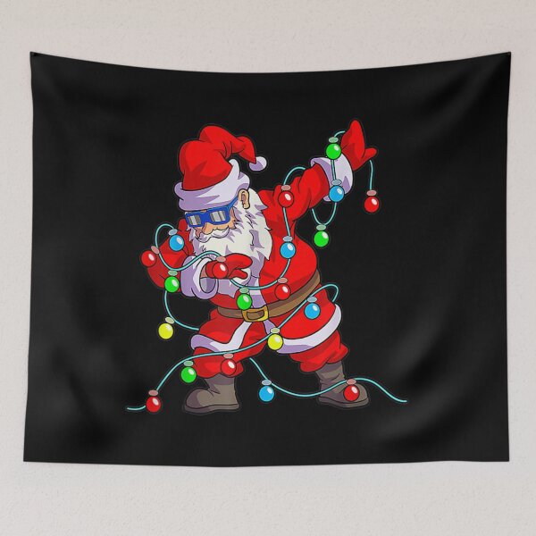 Item preview, santa dabbing through the snow designed and sold by thenewall.