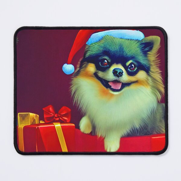 Item preview, CHRISTMAS DOGS: pomeranian special christmas edition designed and sold by Arthoughts.