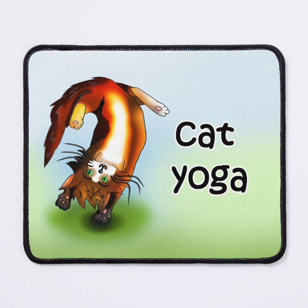 Item preview, Cat yoga handstand designed and sold by BeingNow.