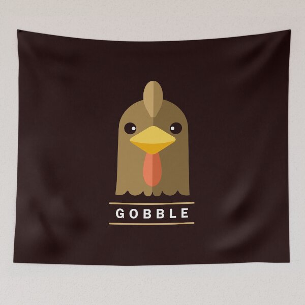 Item preview, Minimalist Thanksgiving Turkey Face designed and sold by BootsBoots.