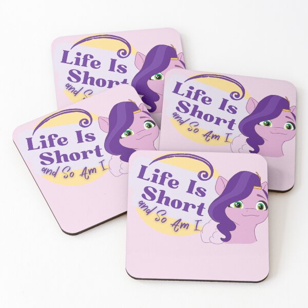 Item preview, Life Is Short and So Am I with Pipp Pedals from mlp designed and sold by Saignus.