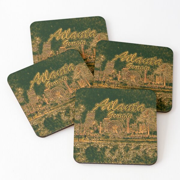 Artikelvorschau, Evergreen Glow Collection - Atlanta, Georgia entworfen und verkauft von Sean McElroy.
