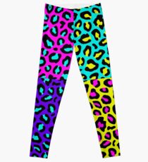 Multi-Coloured Leopard Print Leggings