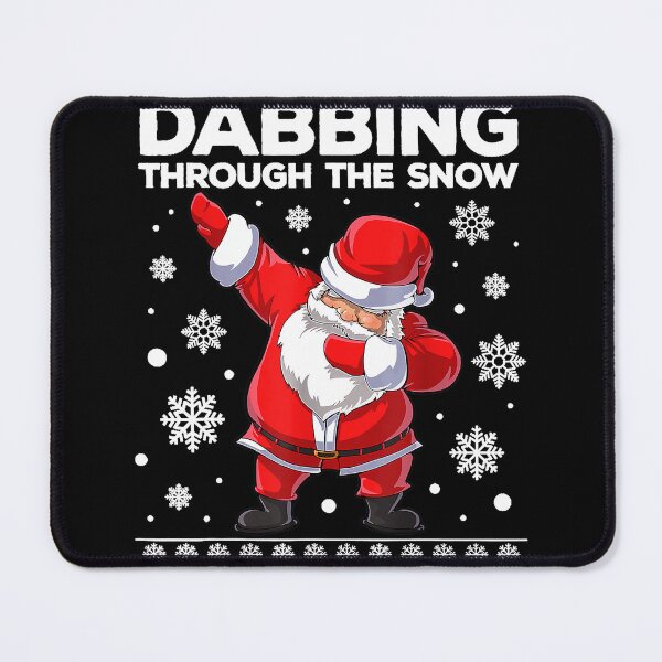 Item preview, santa dabbing through the snow designed and sold by thenewall.