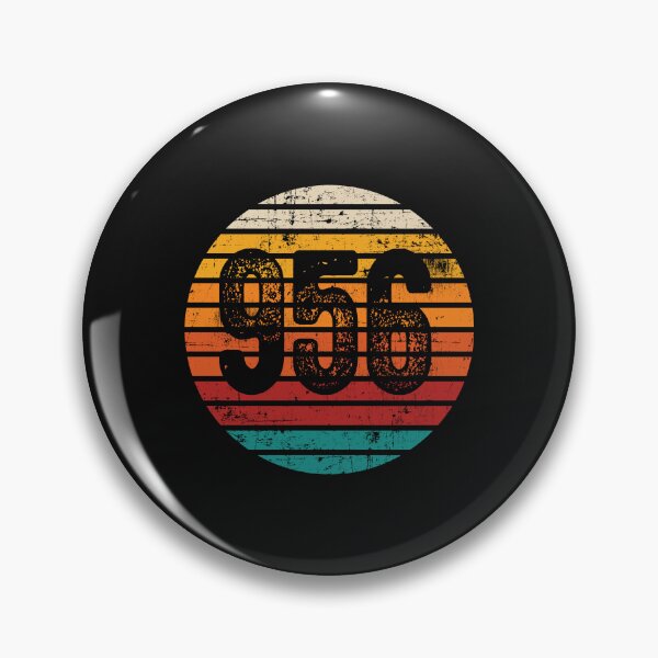 Item preview, Distressed Vintage Sunset 956 Area Code designed and sold by Gold Wings Tees.