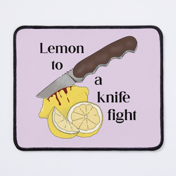 Item preview, Lemon to a knife fight designed and sold by atlasbackache.