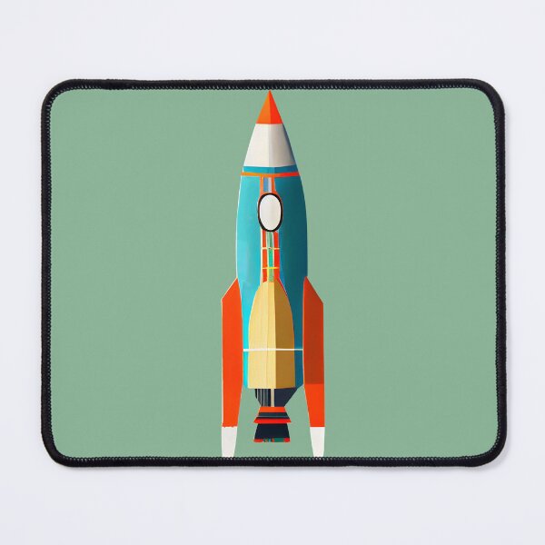 Item preview, Mid Century Modern Vintage Rocket designed and sold by DesArtStudio.