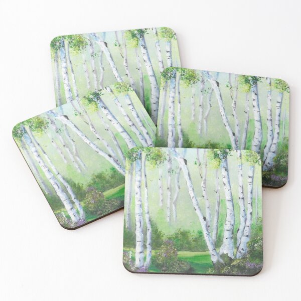 Item preview, Spring Birch Trees designed and sold by Sally peckham.
