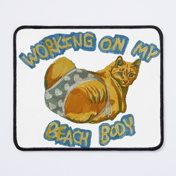 Item preview, Working On My Beach Body-Pants Edition designed and sold by RaLiz.