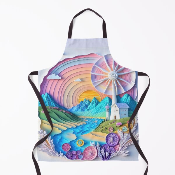 Item preview, Landscape Cartoon Mountain Scene designed and sold by NTGUILTY.