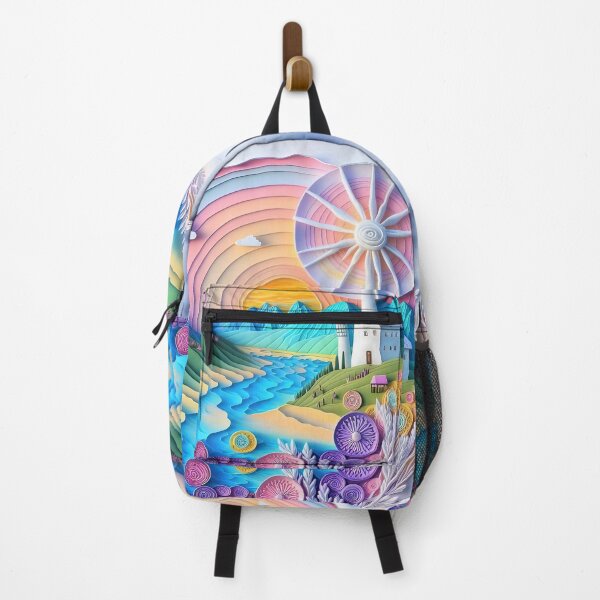 Item preview, Landscape Cartoon Mountain Scene designed and sold by NTGUILTY.