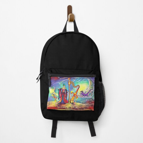 Item preview, harp woman and the dragon designed and sold by Artbellachi.