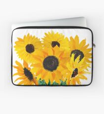 Painted sunflower bouquet Laptop Sleeve
