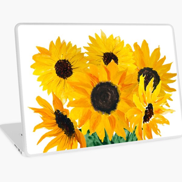 Item preview, Bouquet de tournesol peint designed and sold by Ilze Lucero.