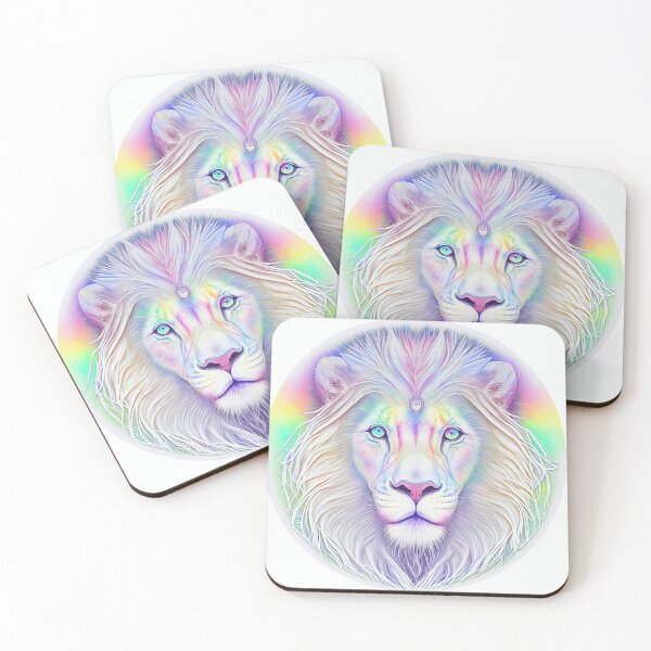 Item preview, Rainbow Phantasmal Iridescent Mystical Lion designed and sold by TDSwhite.