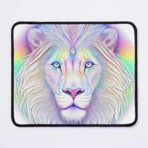 Item preview, Rainbow Phantasmal Iridescent Mystical Lion designed and sold by TDSwhite.