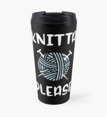 Knitta Please Travel Mug