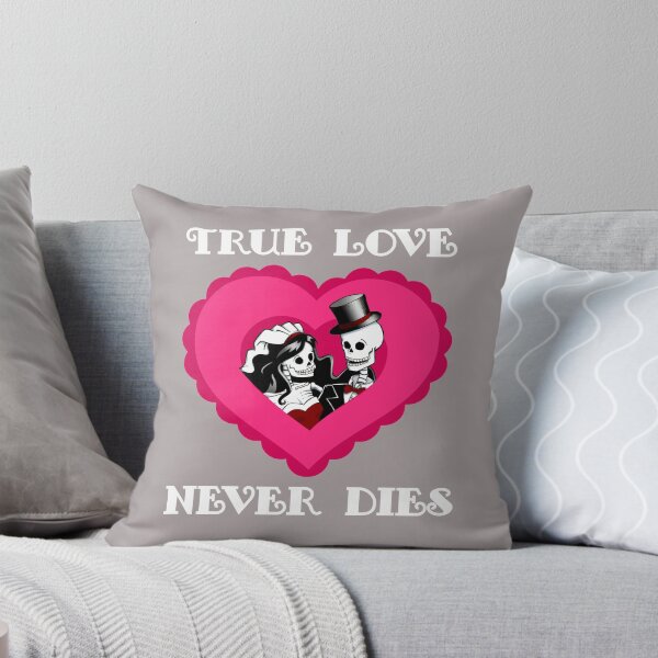 Item preview, Sugar Skull Shirt True Love Never Dies - Day Of The Dead T shirt designed and sold by NativOrganics.
