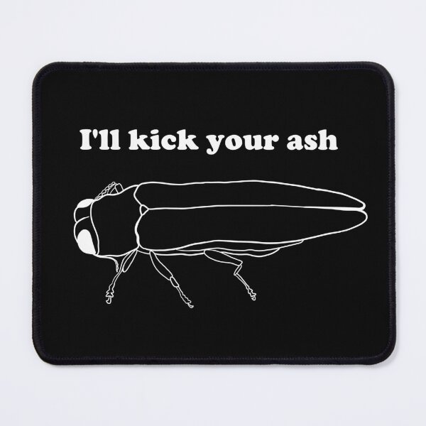 Item preview, EAB White on Black designed and sold by Bird Dog Designs.