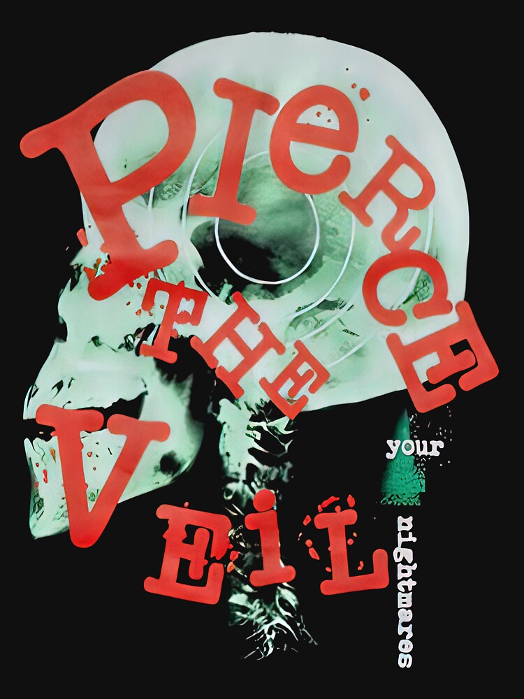 "Pierce The Veil Skull Ray" Tshirt for Sale by nkemtaneenanc