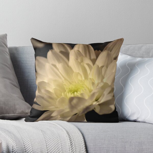 Chrysanthemum Throw Pillow