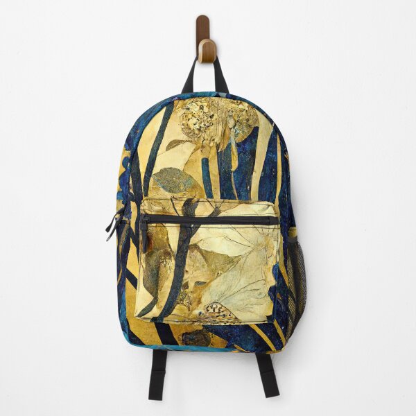 Item preview, Golden blue shiny leaf detail - microscope designed and sold by Michael Bollin.