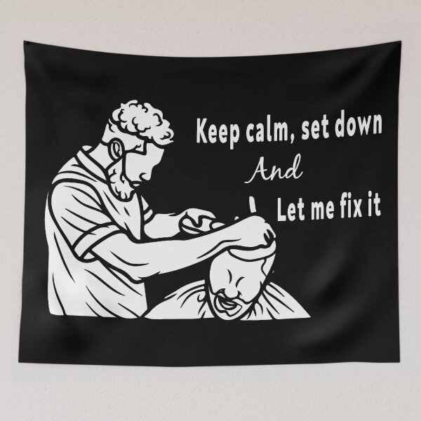 Item preview, Keep Calm Sit Down And Let Me Fix It  designed and sold by saidox.
