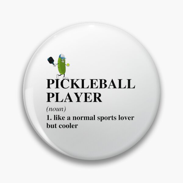 Artikelvorschau, Pickleball-Spieler-Definition entworfen und verkauft von Mhayra.