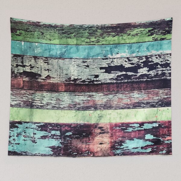 Item preview, Rustic Vintage Peeling Painted Wooden Boards Art Photo designed and sold by DEC02.
